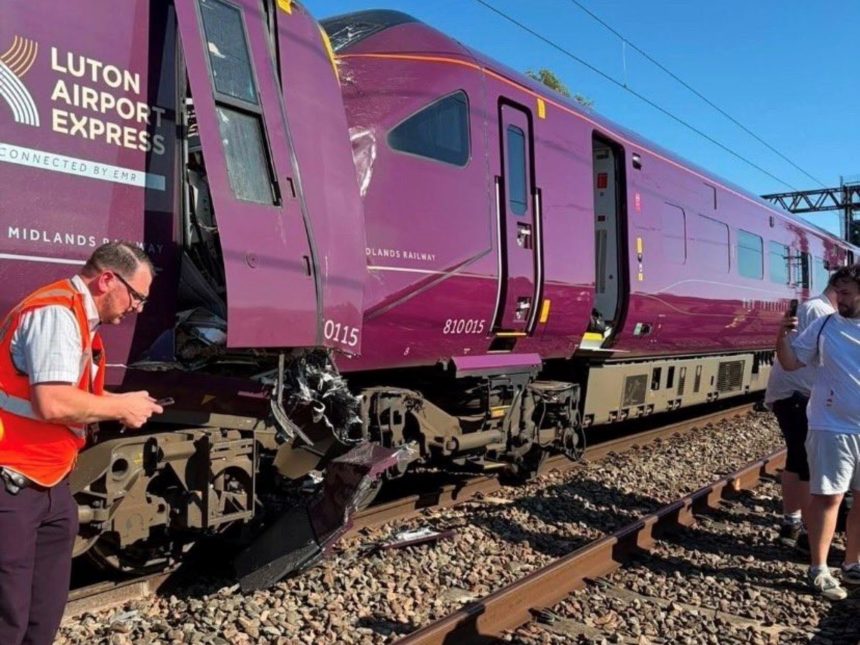 Tragedia en Londres: choque de trenes deja un muerto y heridos