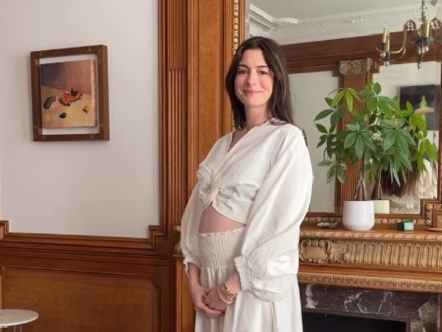 ¡Gran noticia! Anne Hathaway espera su tercer hijo con Adam Shulman