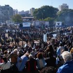 Un año de la detención de Cristina: Banderazo K en Parque Lezama