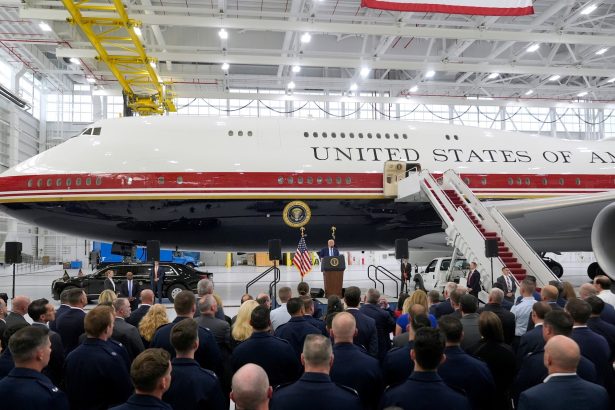 Donald Trump revela su sueño: el nuevo Air Force One deslumbrante