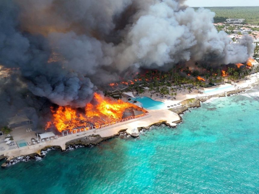 Fuego en el Paraíso: Argentinos Huyen de Hotel en República Dominicana