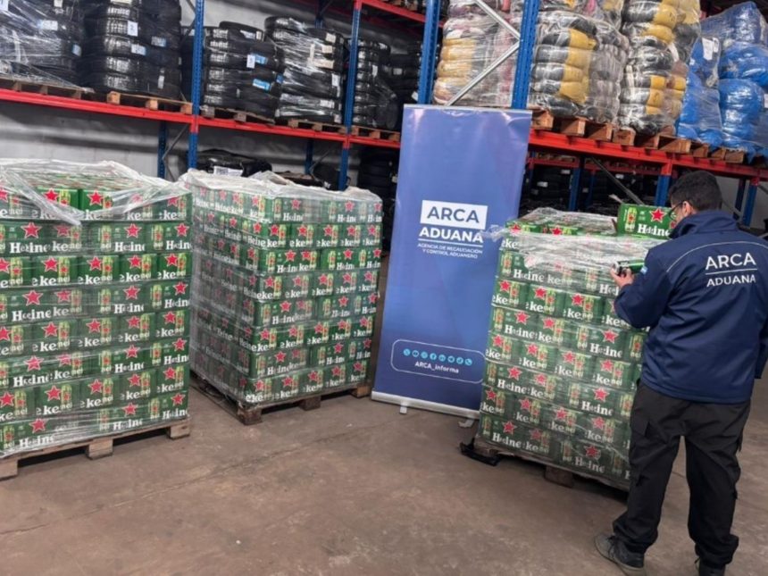 Operativo impactante: 55,000 latas de cerveza y licores incautados