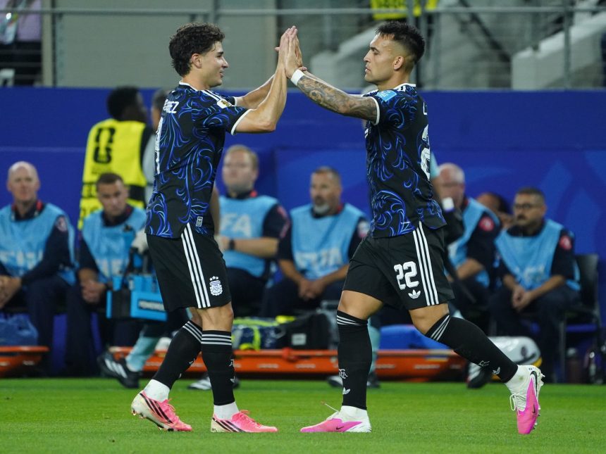 Lo Celso y Lautaro brillan: sus primeros goles en el Mundial