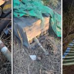 Descubren 20 granadas antitanque en parque ecológico de Monte Grande
