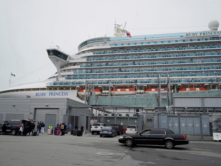 Crucero desde San Francisco: 125 infectados por norovirus en alerta