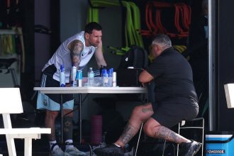 Messi y Chiqui Tapia: Encuentro exclusivo antes del partido con Cabo Verde