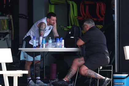Messi y Chiqui Tapia: Encuentro exclusivo antes del partido con Cabo Verde
