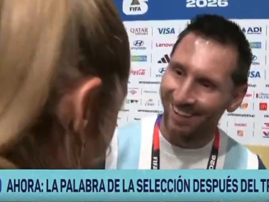 El emotivo gesto de Messi que calló rumores sobre Sofi Martínez