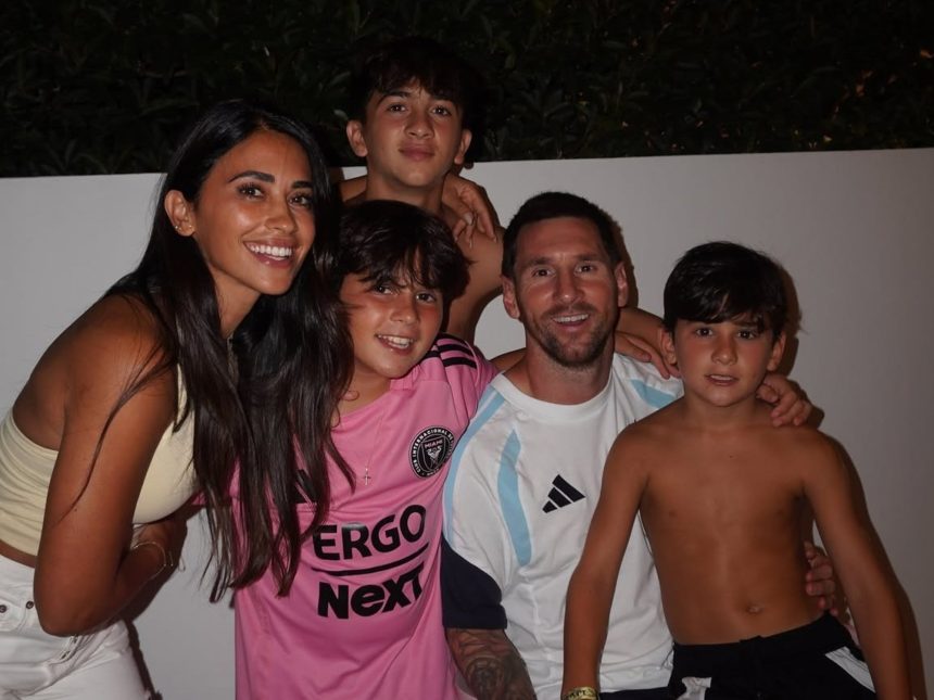 ¡Reencuentro Familiar! Messi y Antonela disfrutan en Miami