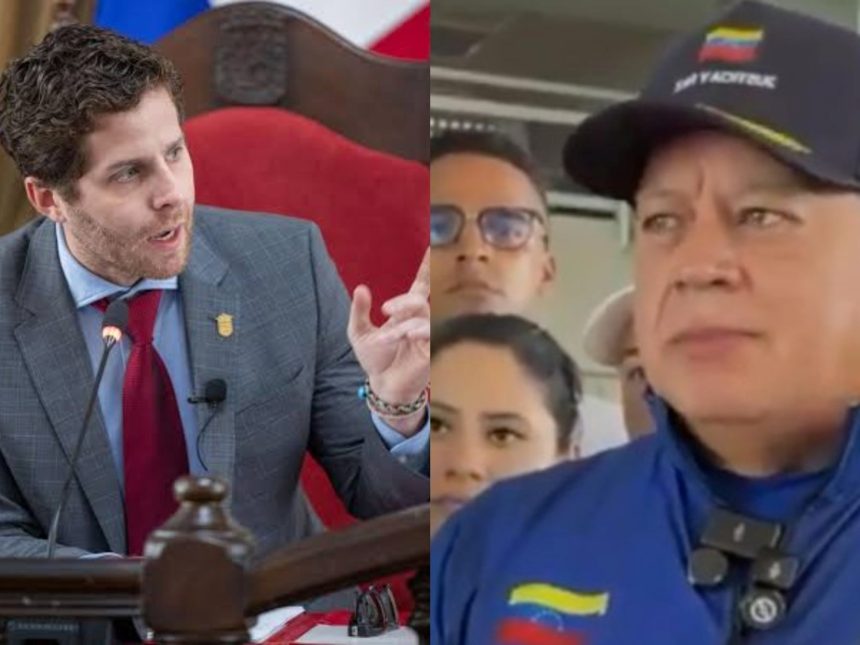 Diosdado Cabello responde al alcalde de Panamá sobre donaciones