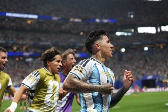 El emocionante gol de Enzo Fernández que salvó a Argentina ante Egipto