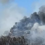 Impactante relato de una streamer durante el devastador incendio en el sur