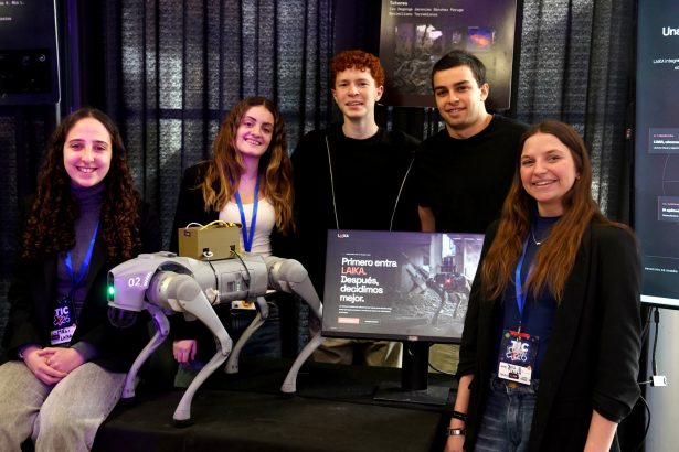 Jóvenes innovadores crean un robot perro que salva vidas en emergencias