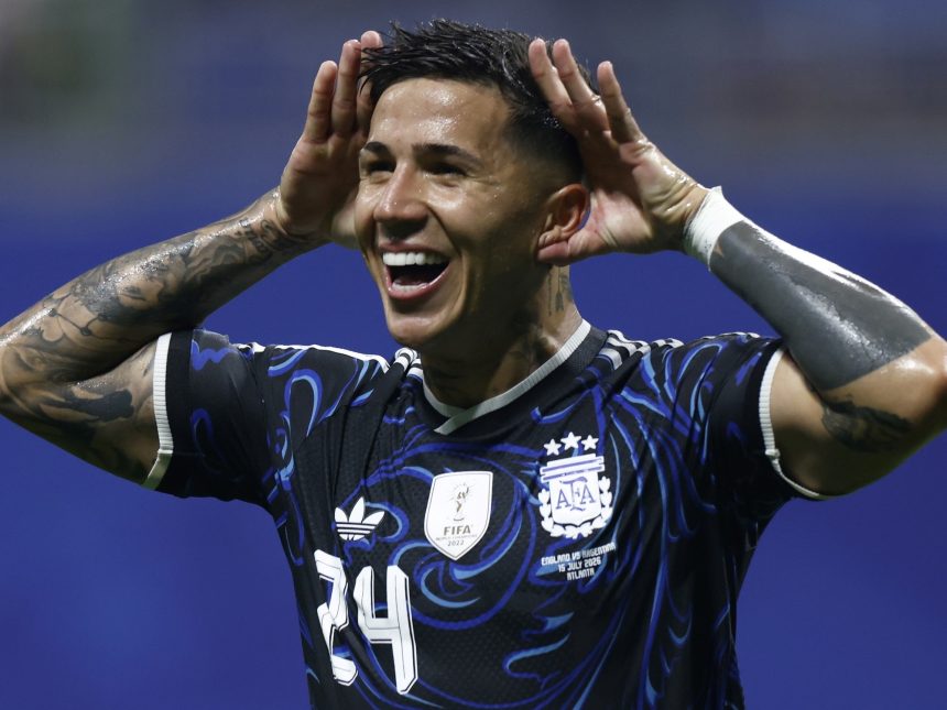 El Golazo de Enzo Fernández que Revivió a la Selección Argentina