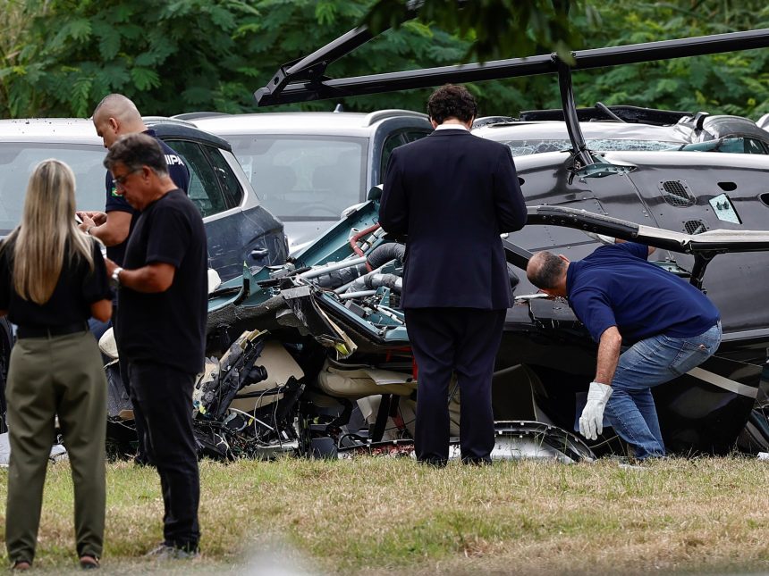 Tragedia aérea: helicópteros en la misma ruta causan la muerte de Gaspi