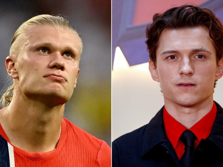 Mundial 2026: Tom Holland intenta cenar con Haaland y lo ignoran