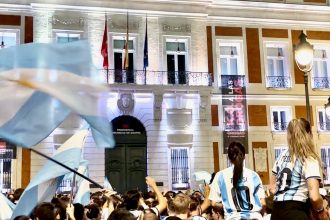Residentes argentinos en España piden respeto en la final del Mundial