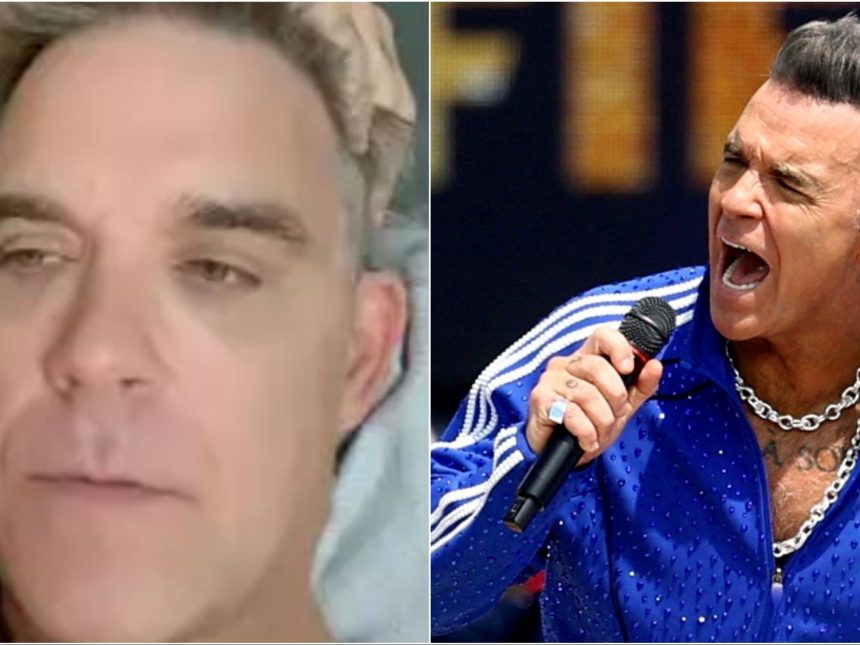 Robbie Williams desmiente rumores de cocaína: ‘Era un caramelo