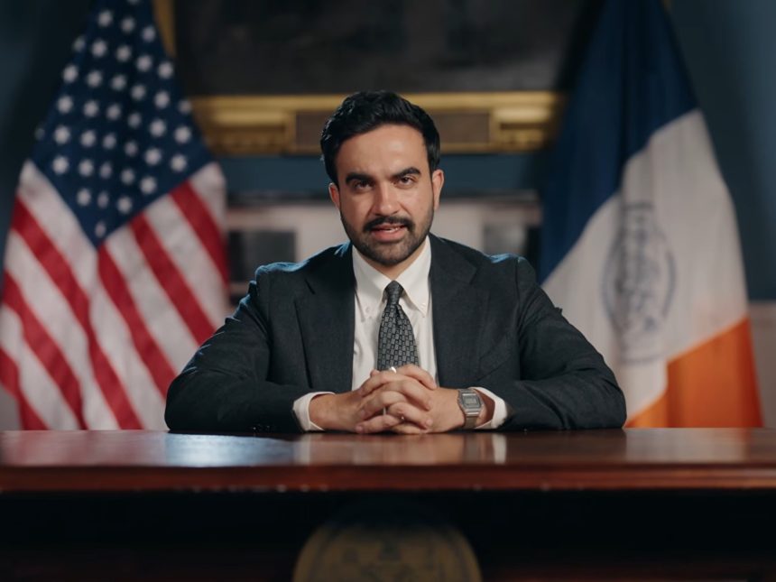 El alcalde de Nueva York, Zohran Mamdani, y Netanyahu en la ONU