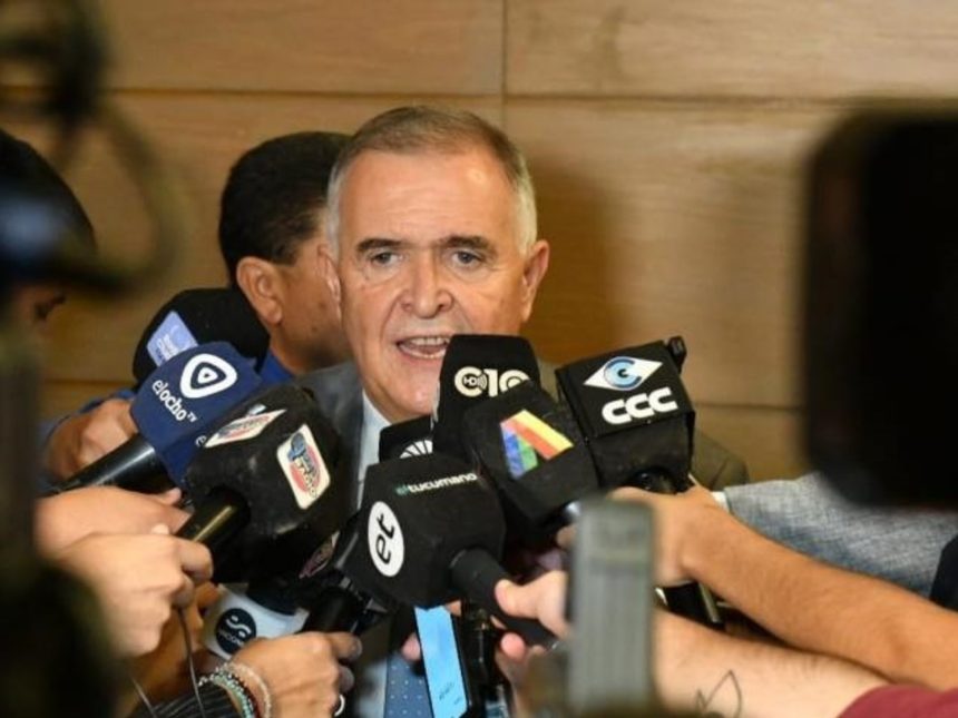 Urgente: Osvaldo Jaldo, gobernador de Tucumán, operado tras descompensación