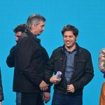 Intentos del peronismo: Un acto por Evita une a Kicillof y Máximo