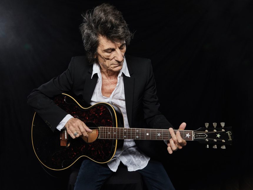 ¡No te lo pierdas! Ron Wood de los Rolling Stones anuncia su show