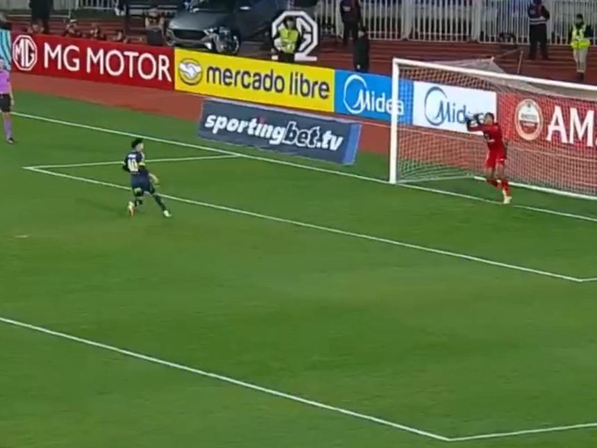 Aranda y el penal fallido: Boca perdió la victoria por un lujo