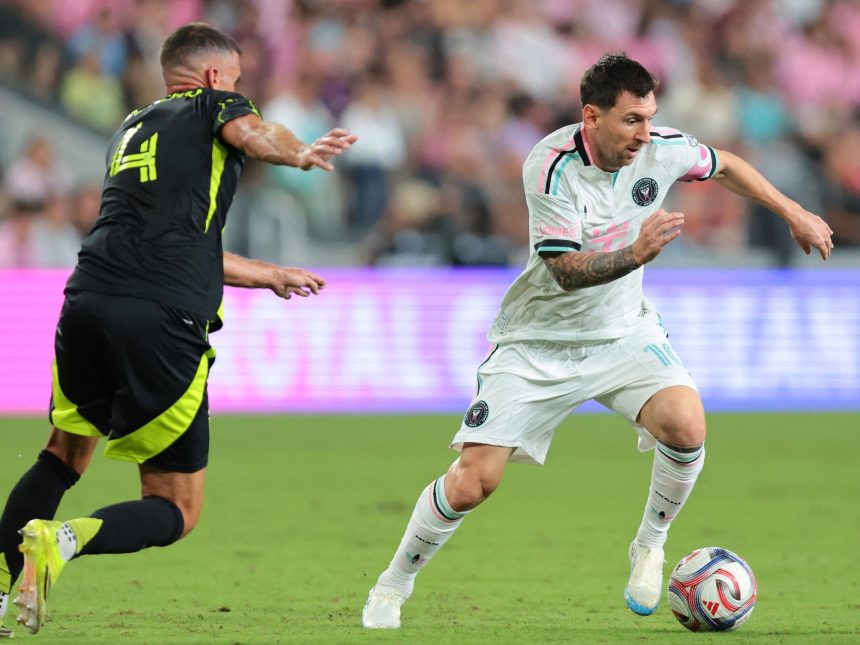 Messi no para: volvió a jugar después del Mundial, pero Inter Miami apenas empató con Columbus Crew