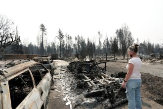 Estados Unidos: incendios forestales fuera de control arrasan Spokane, en el estado de Washington