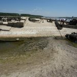 El Danubio se queda sin agua y del fondo del río surgen acorazados alemanes y restos de mamut