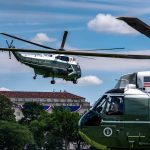 Investigan un incidente entre un avión comercial y el helicóptero de Donald Trump en el cielo de Washington