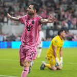 Lionel Messi, imparable en su debut en la Leagues Cup: doblete en un tiempo y remontada vs San Luis de México