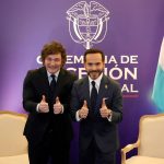 Milei estuvo en Colombia para la asunción de De la Espriella y suma un nuevo aliado en la derecha regional