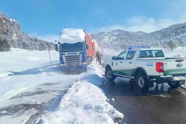 Temporal de nieve en la cordillera: hay miles de camiones varados, más de quince pasos internacionales cerrados y activan protocolos de emergencia