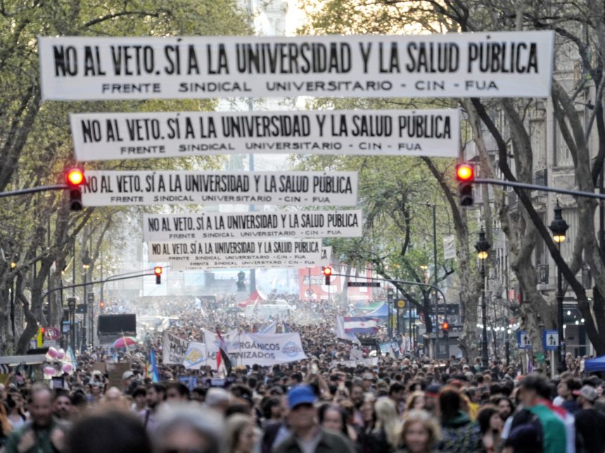 Arranca otra semana de paro universitario para exigir que el Gobierno cumpla la ley de Fondos