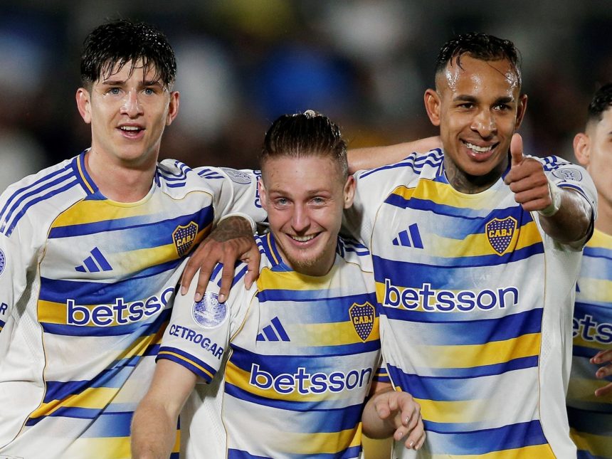 Boca aplastó a Recoleta en Paraguay, se llevó la serie 7-1 y se metió en los cuartos de la Copa Sudamericana